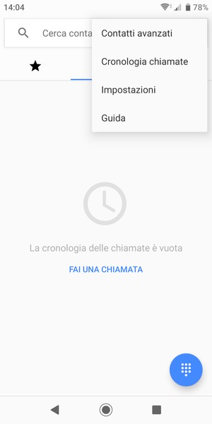 Seleziona Impostazioni