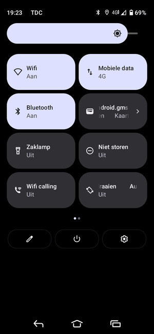 Schakel Wifi en Bluetooth uit