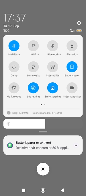Velg Innstillinger-knappen