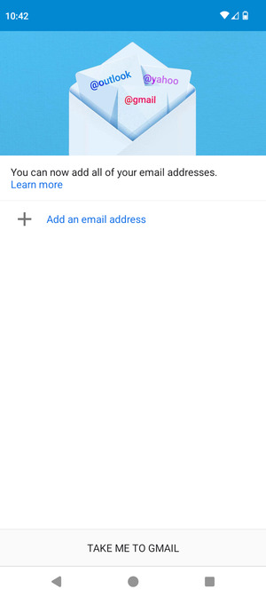 Select Add an email address