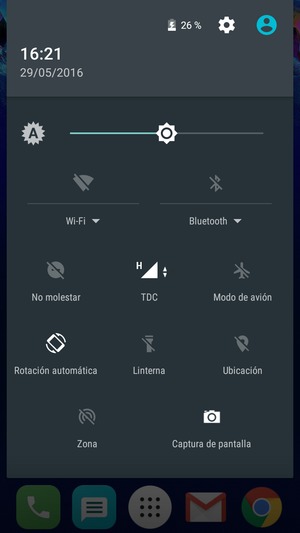 Seleccione el botón Configuración