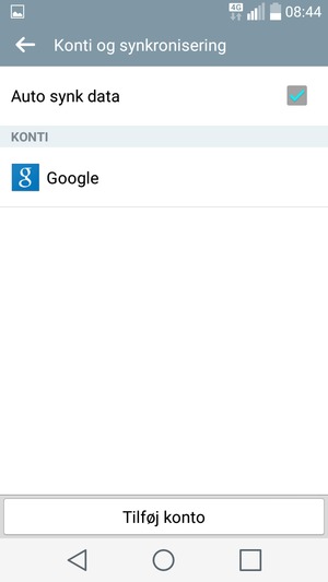 Vælg Google