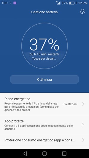 Seleziona Piano energetico