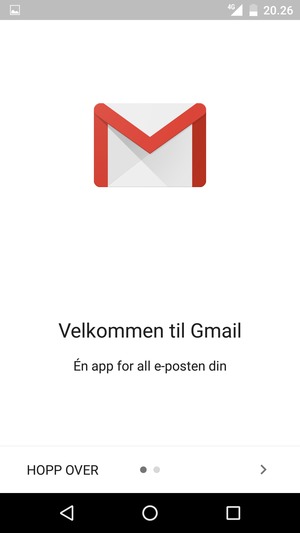 Velg NESTE