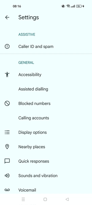 Select Voicemail