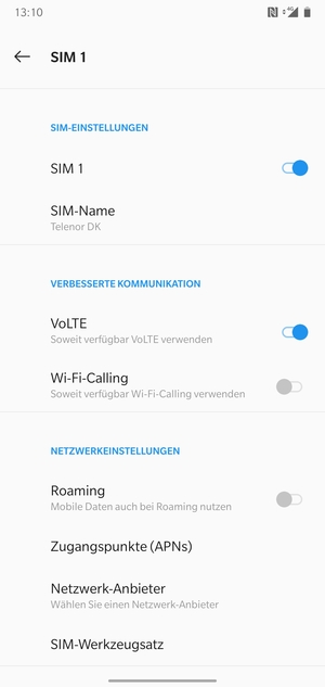 Wählen Sie Zugangspunkte (APNs)