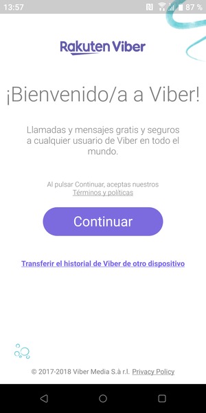 Su aplicación está lista para usar