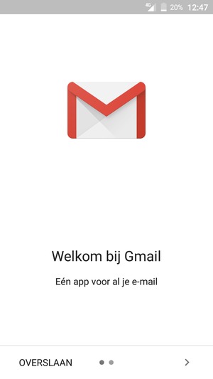 Selecteer VOLGENDE