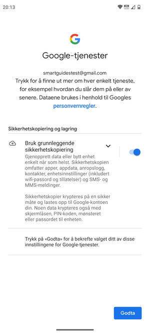 Velg Godta