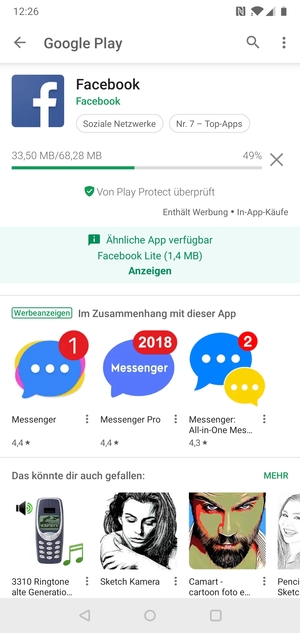 Warten Sie, bis der Installationsprozess  beendet ist