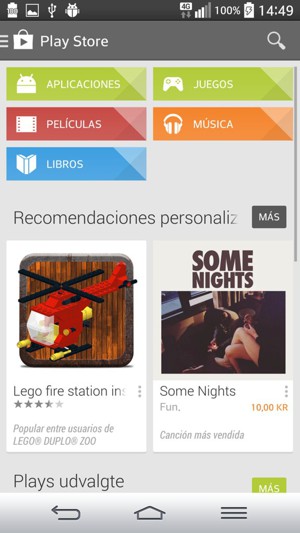 Seleccione el botón de Búsqueda