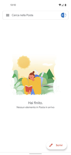Il tuo account è pronto per l'uso