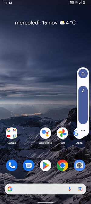Continua a premere per abbassare il volume fino al livello desiderato