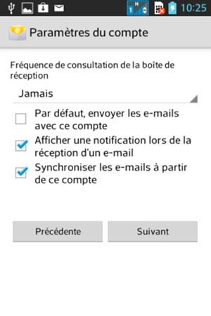 Sélectionnez Suivant