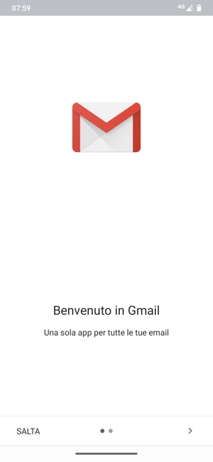 Seleziona AVANTI