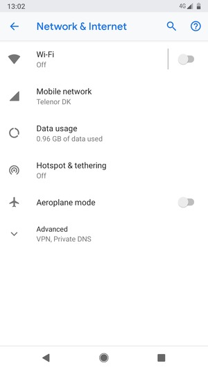 Select Hotspot & tethering