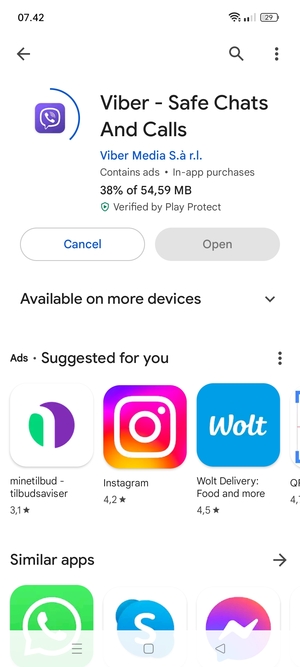 Wait for the installation process to finish