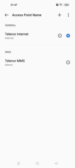 Select the Menu button