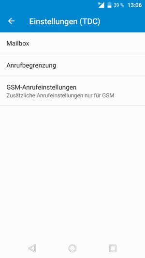 Wählen Sie Mailbox