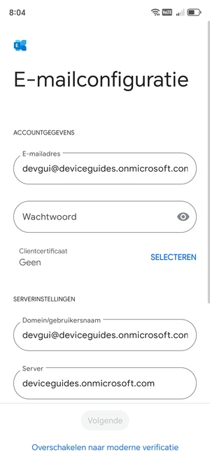 Voer uw wachtwoord in