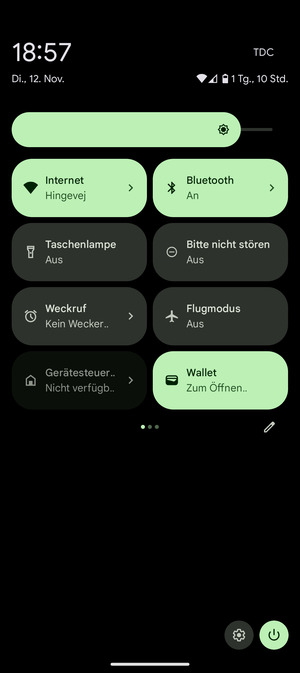 Wählen Sie Internet