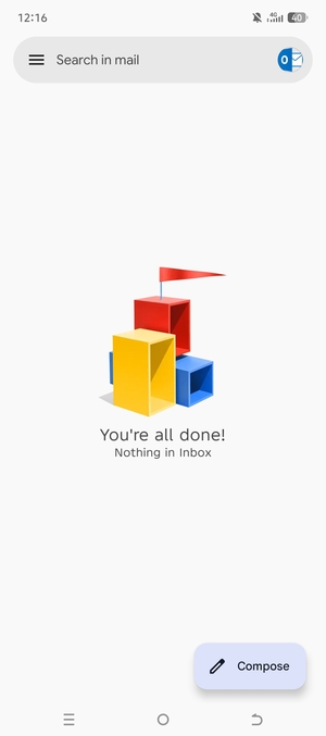 Your Gmail is ready to use