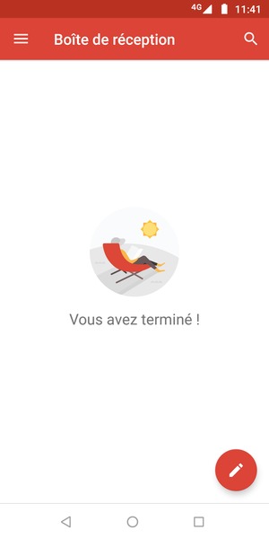 Votre messagerie Gmail est prête à l'emploi