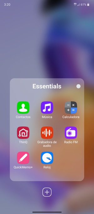 Seleccione Contactos