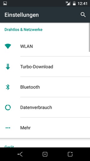 Wählen Sie Mehr