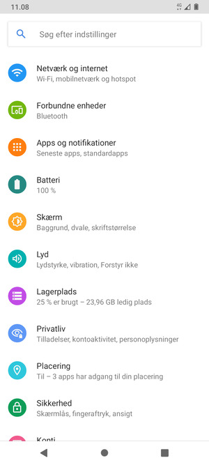 Vælg Placering