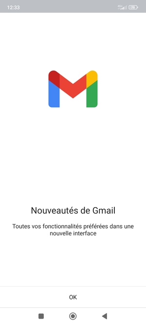 Sélectionnez OK