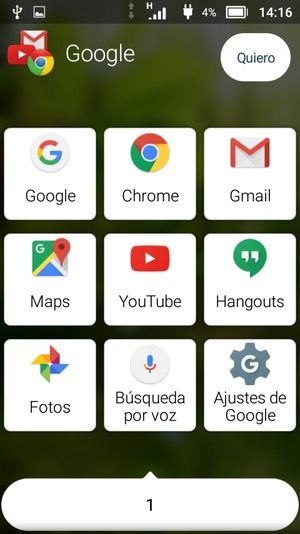 Seleccione Gmail
