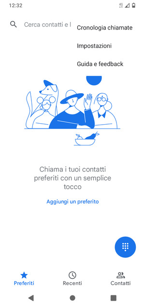 Seleziona Impostazioni