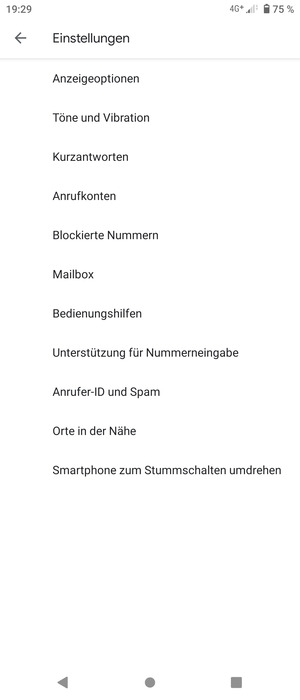Wählen Sie Mailbox