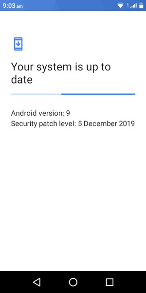 Wait for the search to finish