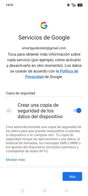 Seleccione Más