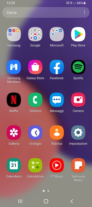 Seleziona Impostazioni
