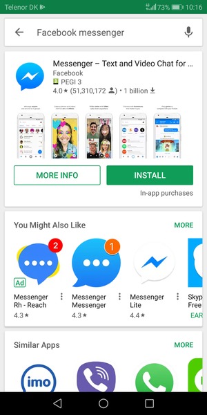 Select the app