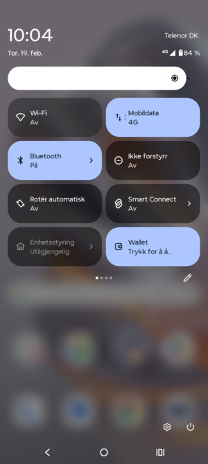 Velg Bluetooth