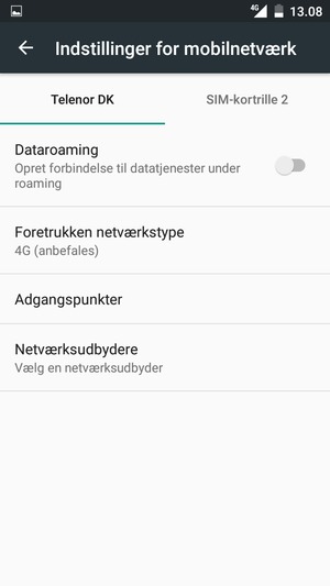 Vælg Public og  Adgangspunkter