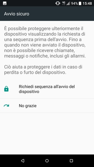 Seleziona la tua opzione preferita
