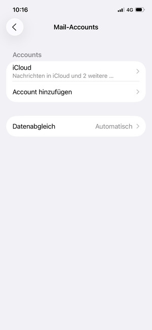 Wählen Sie Datenabgleich