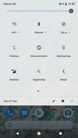 Stäng av Wi-Fi och Bluetooth