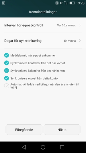 Välj Nästa