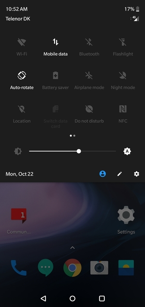 Turn Battery saver on