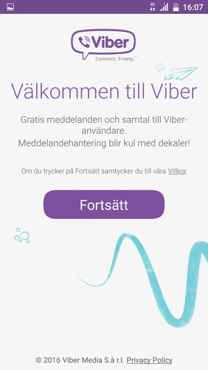Din app är redo att användas