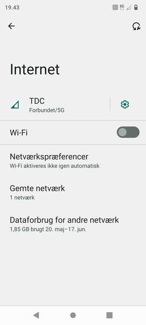 Aktiver Wi-Fi