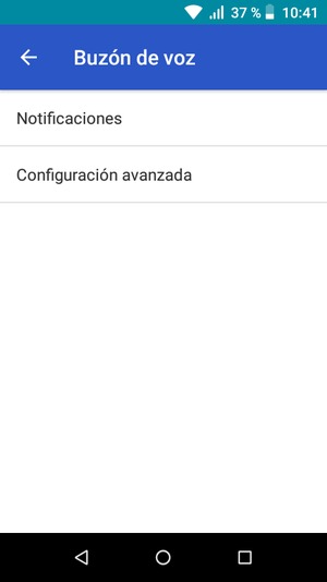 Seleccione Configuración avanzada