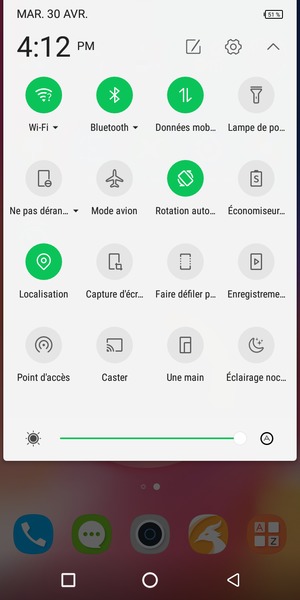 Désactiver le Wi-Fi et le Bluetooth