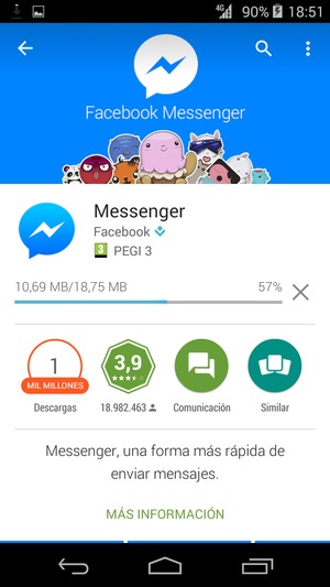 Espere a que el proceso de instalación finalice